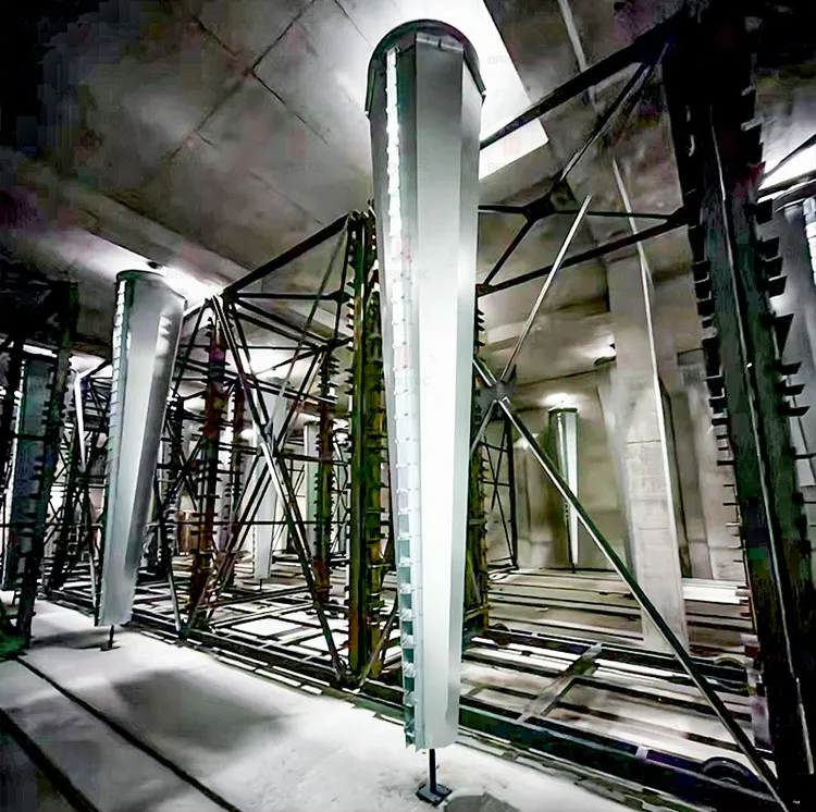 シクロン分離器の乾燥機 加工中の粘土レンガの乾燥 4