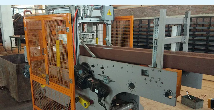 シナクロニズドと高速と連続生産と切断機械のレンガ製造機械 1