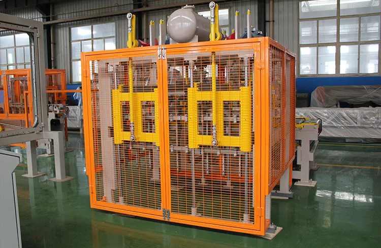 シナクロニズドと高速と連続生産と切断機械のレンガ製造機械 4